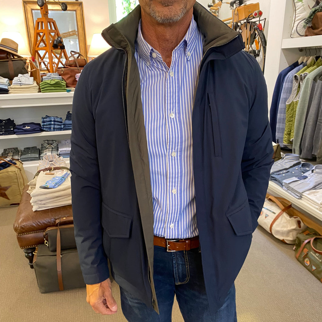 Paul & Shark Microfiber Reversible Field Jacket