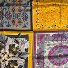 Load image into Gallery viewer, Franco Ferrari Square Fancy Silk Scarf
