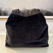 Load image into Gallery viewer, Gava Milano Vivienne Shopper Bag Velvet Corduroy
