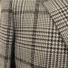 Load image into Gallery viewer, LBM Wool and Silk Sportcoat in Black and Grey Glenplaid
