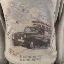 Load image into Gallery viewer, Bob Knit Crewneck Sweater with Image and Writing
