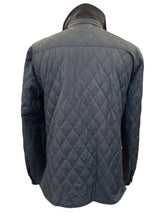 Load image into Gallery viewer, Waterville Nylon Diamond Quilt Shirt Jacket Navy
