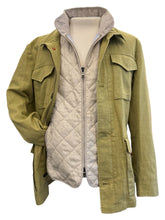 Load image into Gallery viewer, Waterville Garment Dyed Linen Field Jacket Lime
