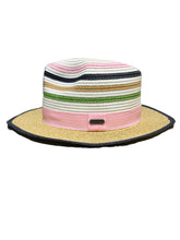 Load image into Gallery viewer, Barbour Hat Kenmore Fedora Multi Stripe
