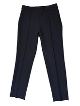 Load image into Gallery viewer, E&amp;F Side Zip Pant w/Sewn Seam Navy
