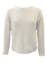 Load image into Gallery viewer, Hubert Gasser Loose Weave Crewneck Sweater - White
