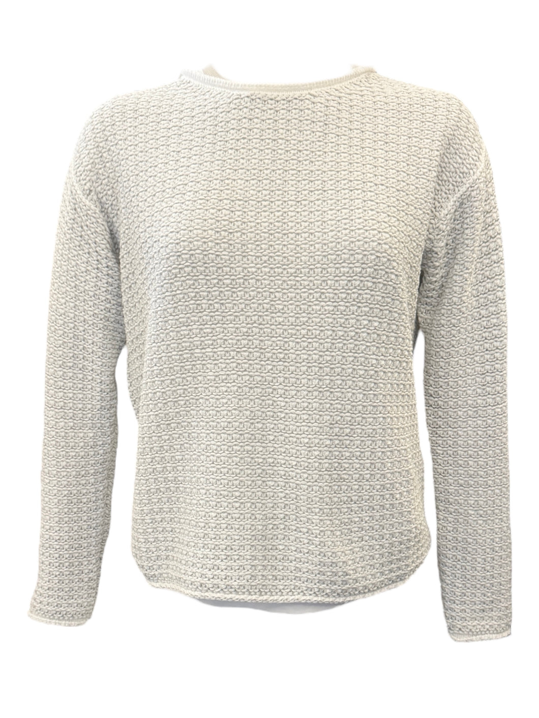 Hubert Gasser Loose Weave Crewneck Sweater - White