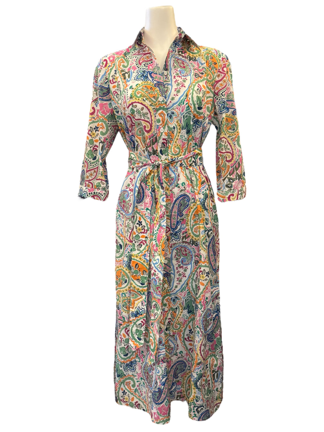 CamicettaSnob Cotton Paisley Dress - Multi