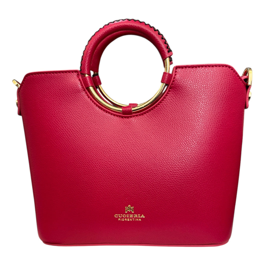 Cuoieria Fiorentina Oblo Leather Mini Crossbody