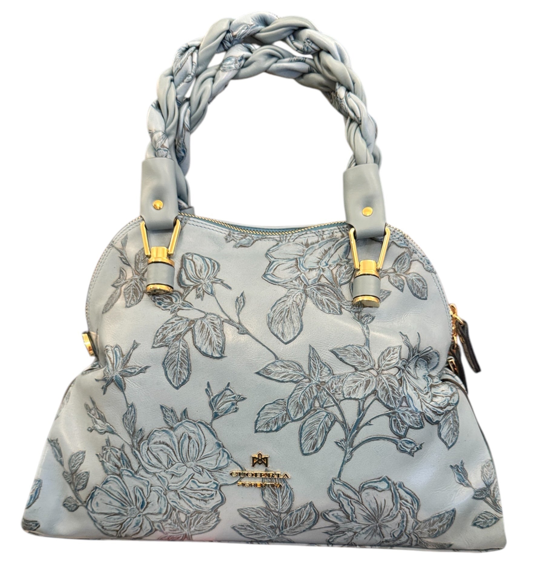Cuoieria Fiorentina Mimi Leather Embossed Tote Bag – Tweed & Vine