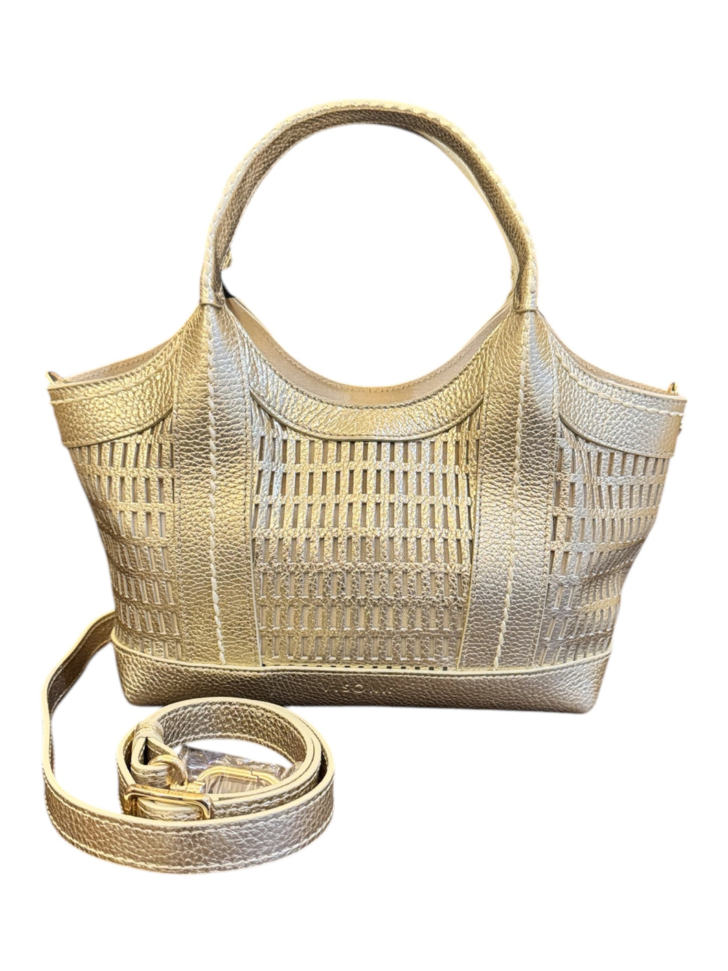 Plinio Visona Panama Lazer Cut Summer Bag