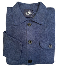 Load image into Gallery viewer, Alan Paine Ferndale Knit Shirt Rhapsody Blue
