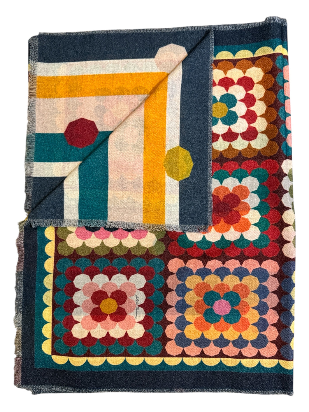 Franco Ferrari Kiev Oblong Wool Scarf