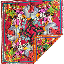Load image into Gallery viewer, Franco Ferrari Cialda Square Silk Scarf
