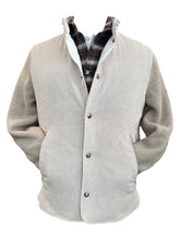 Load image into Gallery viewer, Manto Corduroy and Knit Jacket Oatmeal
