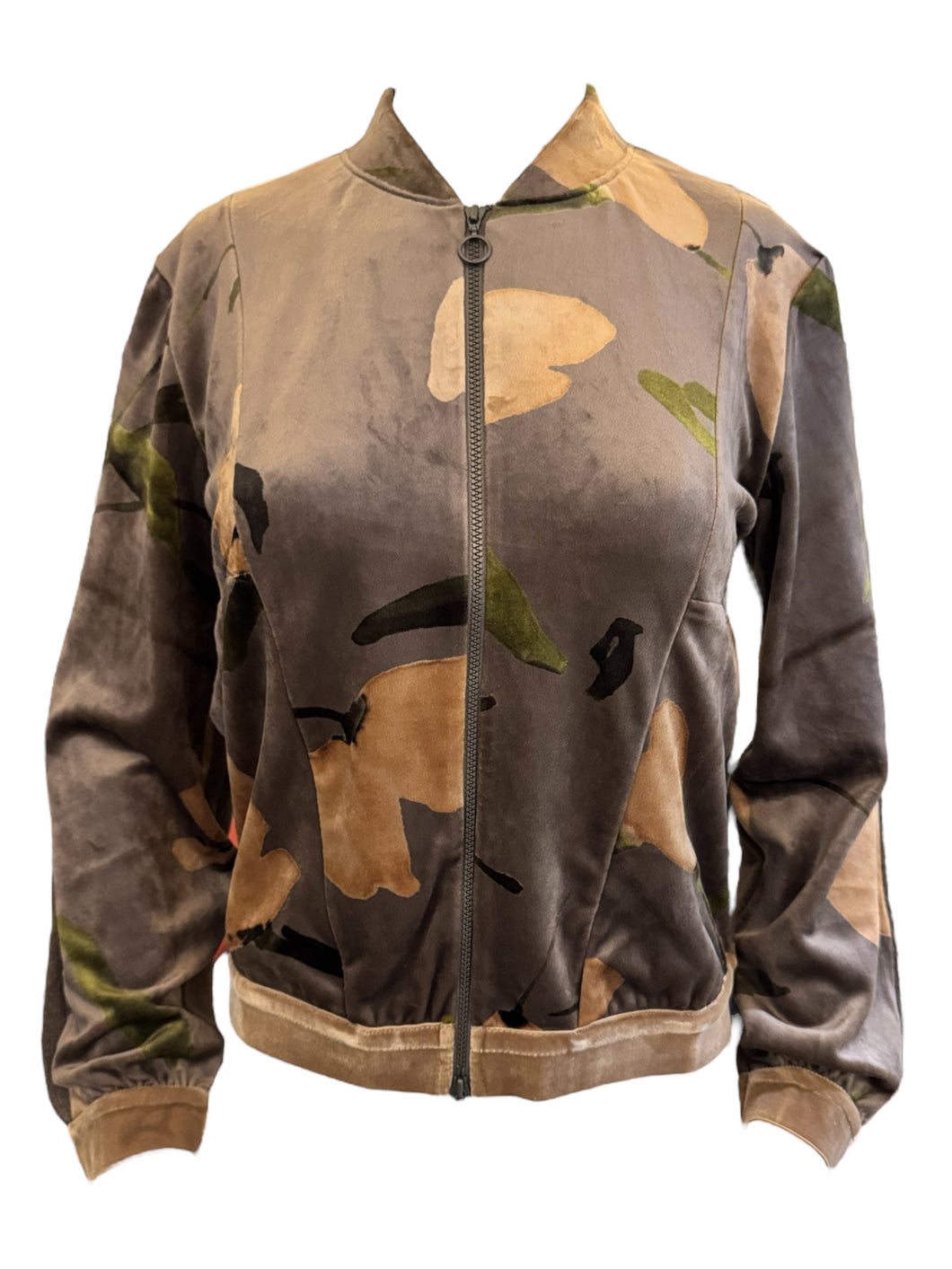 Aldo Martins Velvet Bomber with Knit Back