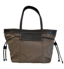 Load image into Gallery viewer, Plinio Visona Chantal Nylon Tote with Leather

