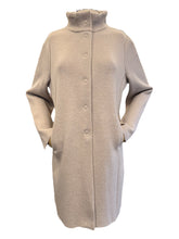 Load image into Gallery viewer, Anne Claire Knit Fabric Coat Beige
