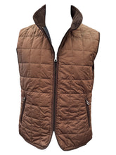 Load image into Gallery viewer, Waterville Theo Nylon Quilt Vest Brown

