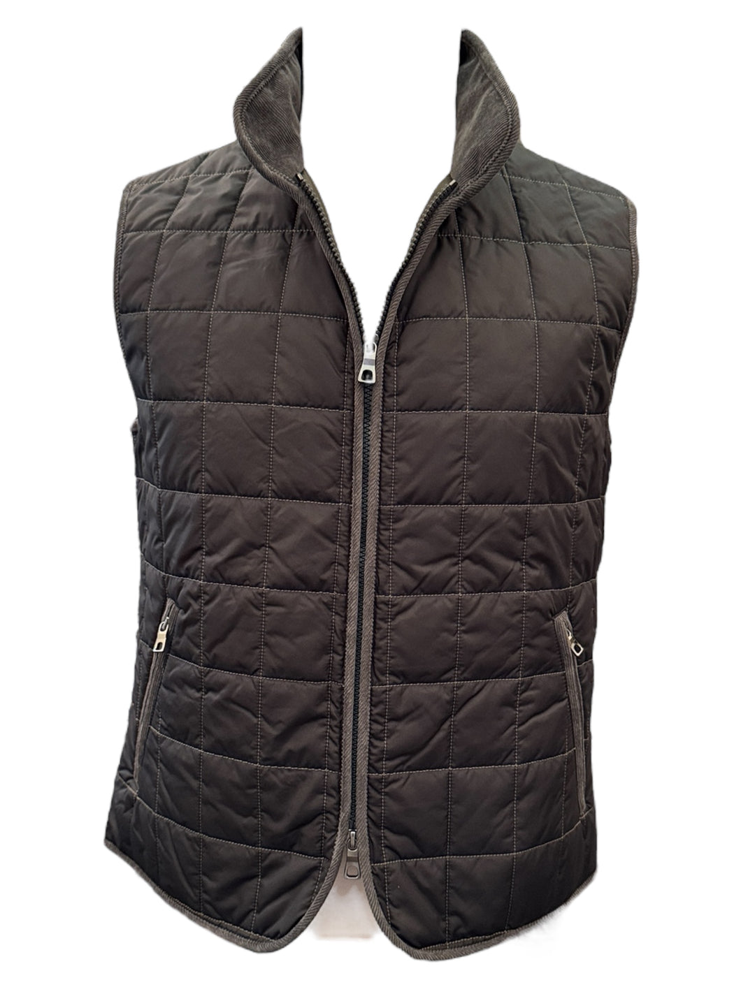 Waterville Theo Nylon Quilt Vest Black
