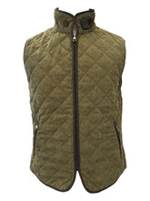 Load image into Gallery viewer, Waterville Theo Vest Olive Corduroy

