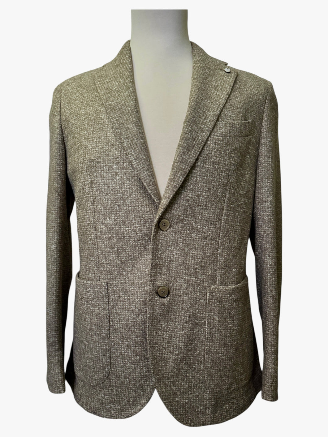 LBM Jersey Sportcoat in Oat Tweed