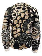 Load image into Gallery viewer, Aldo Martins Knit Tailored Jacket Black and Tan
