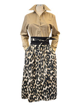 Load image into Gallery viewer, Hinson Wu Robin Long Sleeve Animal Print Dress
