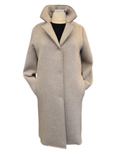 Load image into Gallery viewer, GoodMatch Neoprene Coat Beige Herringbone
