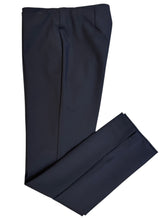 Load image into Gallery viewer, E&amp;F Front Zip Ankle Pant Black Tech
