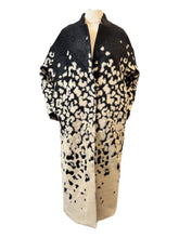 Load image into Gallery viewer, Psophia Black and White Oversized Coat
