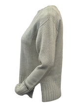 Load image into Gallery viewer, Arovescio Garment Dyed Merino Wool Crewneck Sweater Agata
