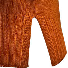 Load image into Gallery viewer, Arovescio Garment Dyed Merino Wool Crewneck Sweater Paprika
