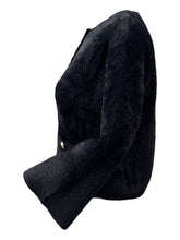 Load image into Gallery viewer, Adroit Bronte Buttoned Front Cardigan w/Pockets - Black
