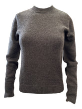Load image into Gallery viewer, Scaglione Merino Wool Crewneck Sweater Charcoal
