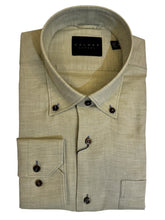 Load image into Gallery viewer, Calder Shirt Luxe Melange Solid Twill Light Olive
