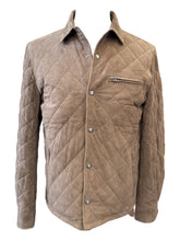 Load image into Gallery viewer, Manto Luxe Suede Quilted Jacket
