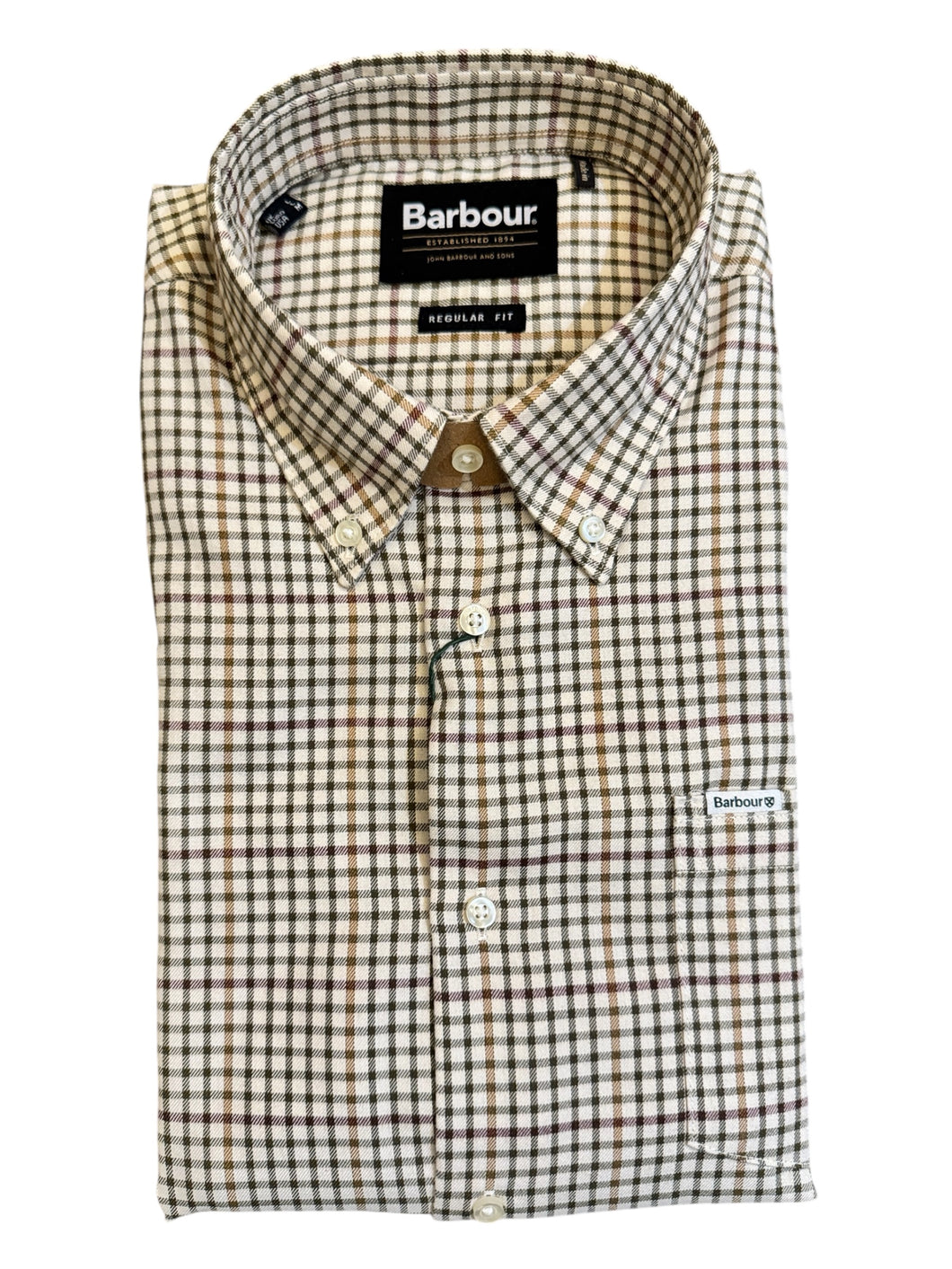 Barbour Henderson Thermo Weave Shirt - Ecru