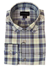 Load image into Gallery viewer, Scott Barber Lightweight Flannel Plaid Blue
