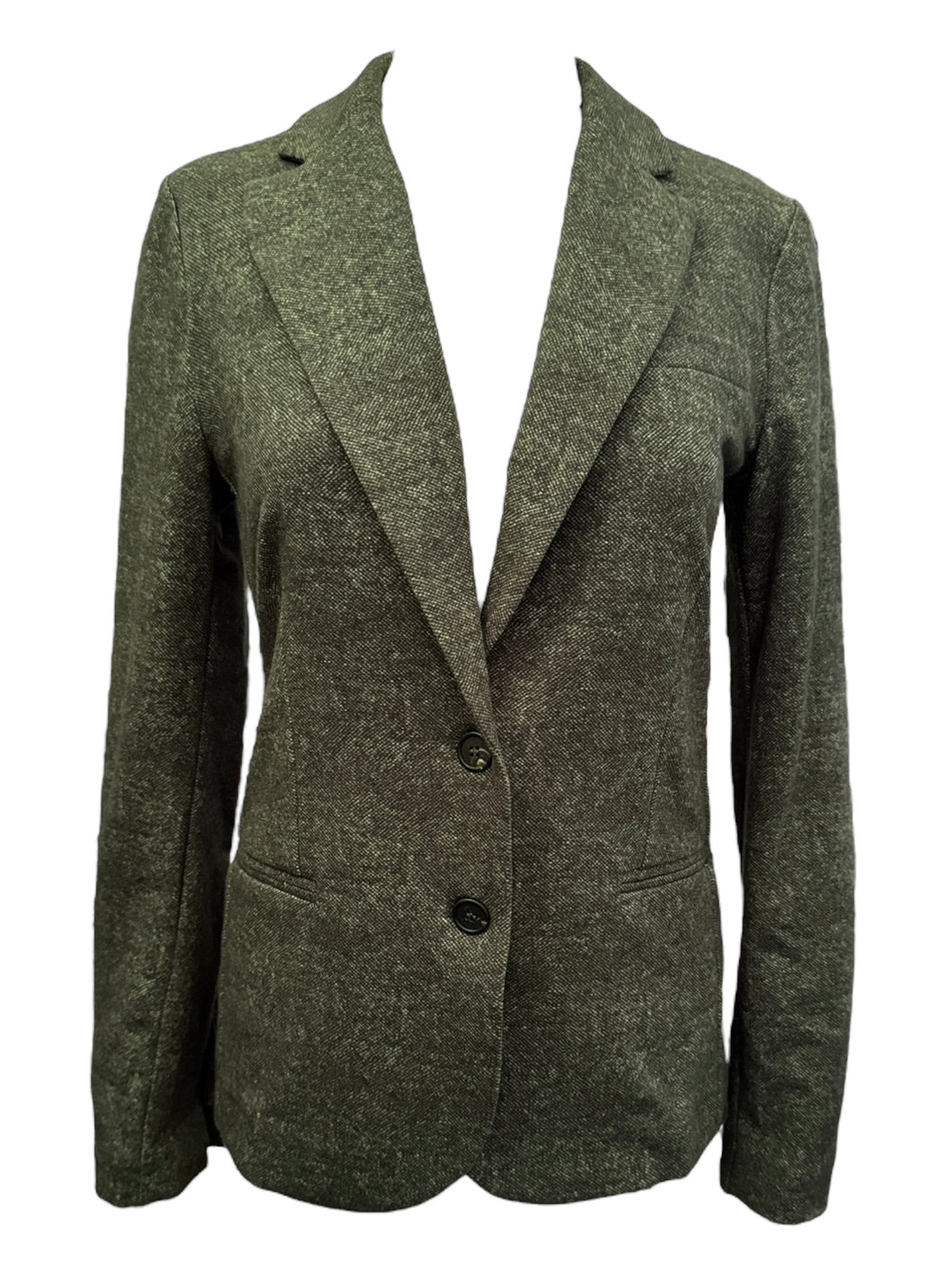 GoodMatch Cotton Stretch Blazer Forest Tweed