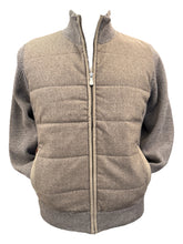Load image into Gallery viewer, Gran Sasso Full Zip Cardigan Jacket Taupe
