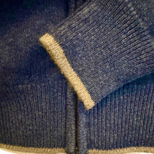 Load image into Gallery viewer, Adesi Cashmere Full Zip Sweater/Jacket Blue
