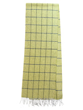 Load image into Gallery viewer, Alan Paine Cabrich Cashmere Blend Windowpane Plaid Scarf
