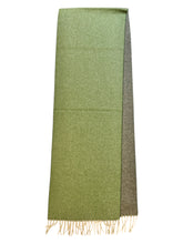 Load image into Gallery viewer, Alan Paine Tackley 2 Color Reversible Cashmere Scarf
