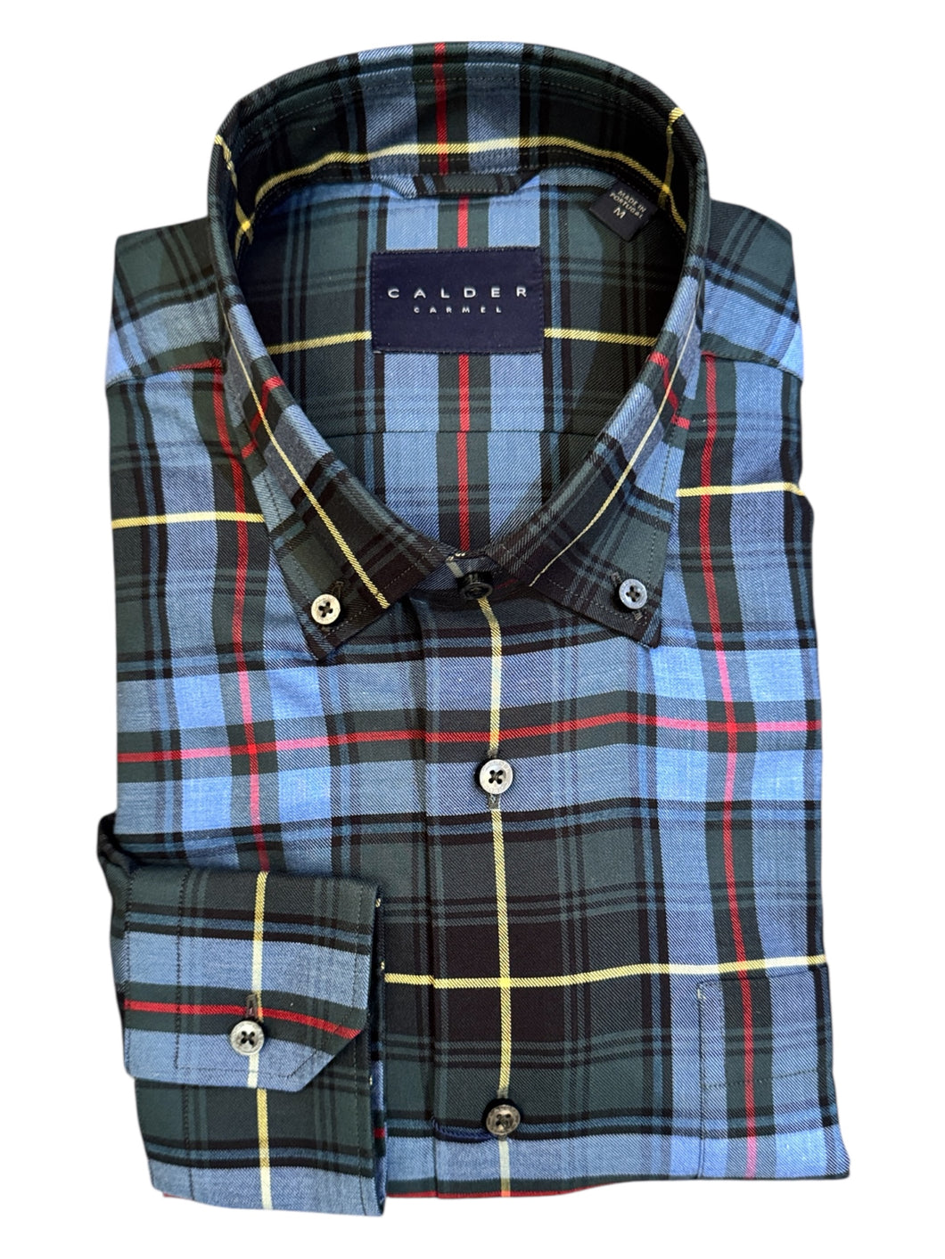 Calder Shirt Luxe Holiday Tartan Twill Plaid