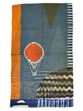 Load image into Gallery viewer, Barbieri Lightweight Wool Printed Scarf Peaks and Balloons
