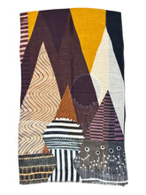 Load image into Gallery viewer, Barbieri Lightweight Wool Printed Scarf Peaks and Balloons
