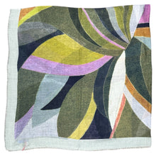 Load image into Gallery viewer, Barbieri Lightweight Wool/Silk Printed Shawl Petals
