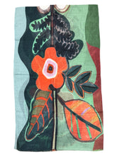 Load image into Gallery viewer, Barbieri Lightweight Wool Printed Scarf Abstract Flower
