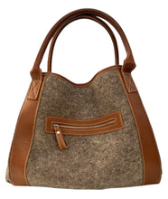 Load image into Gallery viewer, Modus Rio Michelle Tote Wool Felt and Leather
